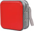 48 Capacity CD Case, Portable Hard Plastic DVD Storage Case, CD Carrying Case, Car Home Travel CD/DVD Organizer (Red 48)...