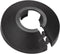 uxcell Pipe Cover Decoration, 16mm PP Plastic Escutcheon Water Pipe Drain Line Cover Black 10pcs...