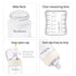 Yooforea Silicone Coated Glass Baby Bottle, 6M+ Fast Flow Nipple I Anti-Colic, Wide Neck, Stable Base I Medical-Grade Silicone Coating for Shatter...