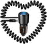 110W Fast Charging USB Car Charger, 3-Port Type-C Car Adapter with Retractable Cable for iPhone15/14/13, iPad, MacBook, Samsung Galaxy, and Other ...