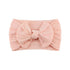 Baby Girl Bows Nylon Headbands Jacquard Design for Newborn Infant Toddler Little Girls (16-Pack)...