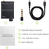 LiNKFOR USB DAC and Headphone Amplifier, Coaxial/Optical/6.35mm Headphone Output, USB to Coaxial S/PDIF Digital to Analog Converter Comaptible wit...