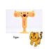 Baby Sensory Teether Toys?BRAVE Teething Toys for 6-12 Month olds?Silicone Alphabet Teether?Relief of Gum Pain...