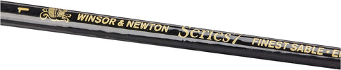 Winsor & Newton Series 7 Kolinsky Sable Brush, Round SH #1,Black...