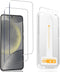 2 Packs for Samsung Galaxy S24 (6.2') Anti fingerprint Screen Protector film,Durable Double Shatterproof HD Tempered Glass Film,with Easy Install ...