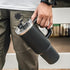 Stanley Cup Accessories, 1pc Flower Stanley Straw Cover Silicone Straw Topper for Stanley 30&40 oz Tumbler with Handle and 1pc Initial Letter Char...