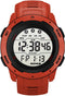 Men's Outdoor Sports Watch Large Dial Easy-to-Read Digital Watch Multi-Functions LED Alarm Stopwatch Waterproof Wrist Watch for Men Red...