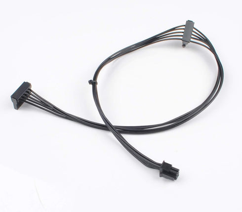 Heretom ATX Mini 6 Pin to 2 SATA 15Pin Power Supply Cable for Dell Vostro 3670 3967 3980...
