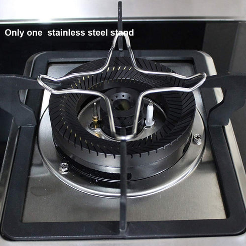 Pan Stand Gas Hob Stand Accessories Stainless Steel Trivet Cooking Kitchen Rack Stove Top Chrome Plated Pot Coffee Maker Support Universal(1)...
