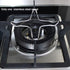 Pan Stand Gas Hob Stand Accessories Stainless Steel Trivet Cooking Kitchen Rack Stove Top Chrome Plated Pot Coffee Maker Support Universal(1)...