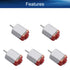 Heyiarbeit 5pcs 3V 16500RPM DC Motor Round Shaft Micro Electric Motor for Electronic Equipment DIY Model...