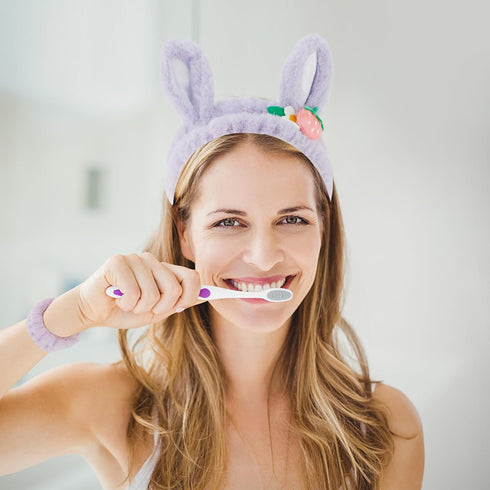 Animal Ear Headbands for Washing Face Skin Care Headbands for Women Makeup Headband Women Skincare Wristbands for Washing Face Spa Face Wash Headb...