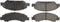 Centric Premium Ceramic Replacement Rear Disc Brake Pad Set for Select Hyundai and Kia Model Years (301.08130)...