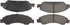 Centric Premium Ceramic Replacement Rear Disc Brake Pad Set for Select Hyundai and Kia Model Years (301.08130)...