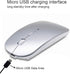 ZERU Bluetooth Mouse Rechargeable Wireless Mouse for Macbook Pro,Bluetooth Wireless Mouse for Laptop PC Computer (Silver)...