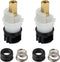 RP25513 Faucet Stem Replacement for Delta two handle Faucet Repair Kit with RP24096 cartridge RP4993 Seat and Spring RP24097 Turn stop1/4, 2 pack...