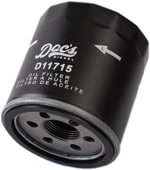 Doc's Diesel Oil Filter D11715 | Compatible with Chevrolet/GMC 3.0L Duramax 2020+ | Replaces PF66...