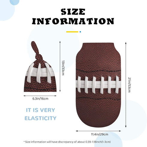 Football Swaddle Blankets Newborn Receiving Blanket Baby Swaddle Wrap Soft Sleeping Sack for Baby Girls Boys...