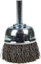 Forney 60004 Cup Brush, Coarse Crimped Wire with 1/4-Inch Shank, 1-1/2-Inch...