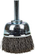 Forney 60004 Cup Brush, Coarse Crimped Wire with 1/4-Inch Shank, 1-1/2-Inch...