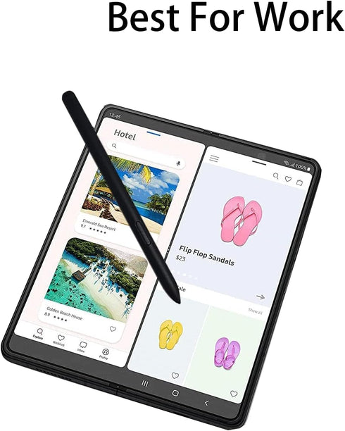 Fold Edition Galaxy Z Fold 3 4 Pen Replacement + 2 Pen Tips for Samsung Galaxy Z fold 3 4 S Pen Touch Stylus S Pen WithoutBluetooth(Fit Pen Slot)...