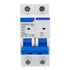 Baomain Low-Voltage Mini Circuit Breaker NXB-63(DZ47-63) C40 40A 2 Pole 400V DIN Rail Mount White...