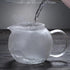 Glass Teapot with Removable Infuser Stovetop & Microwave Safe Borosilicate Clear Glass Teapot (22OZ)...