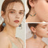 45 Pairs Vintage Silver Drop Dangle Earrings Set for Women Bohemian Bronze Waterdrop Leaf Earrings...