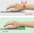 Cat Mouse Pad, Funny Ergonomic Mousepad with Wrist Rest, Gaming Mouse Pad Wrist Support with Non-Slip Pain Relief PU Base, Black Cat Mouse Pads fo...