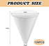 60 Pcs Disposable Engine Oil Funnels- Paper Funnels for Motor Oil- Automotive Car Fuel Funnels Dispenser for Water, Engine Oil, Gas, Coolant...