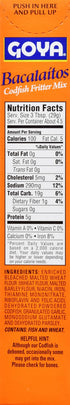 Goya Bacalaitos Codfish Fritter Mix, 4.5 Ounce...