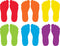Spot On Floor Markers: Footprints - 7" (TCR77536)...
