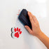 Tofficu Magnetic White Board Erasers, 10pcs Paw Print Dry Erase Eraser Chalkboard Cleaner Cartoon Whiteboard Erasers Classroom Teacher Supplies fo...