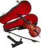 Dselvgvu Wooden Miniature Cello with Stand,Bow and Case Mini Musical Instrument Miniature Dollhouse Model Home Decoration (5.51"x1.97"x0.63")...