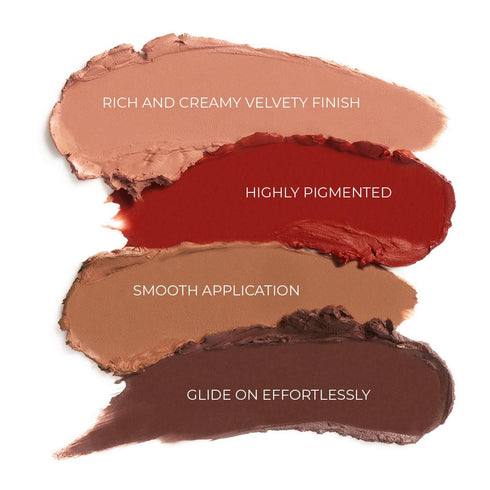 Revolution Beauty, Lip Allure Soft Satin Lipstick, Highly Pigmented & Smudge Proof, Long Lasting Creamy Satin Finish, Contains Vitamin E, CEO Bric...