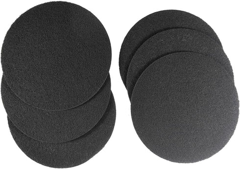 HQRP 6-Pack Charcoal Filters for Compost Bucket 6.7 Inch Round Compost Bin Filter for Kitchen Countertop Pail...