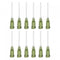 uxcell 20 Pcs 14G Plastic Dispensing Needles, 1" PP Glue Needle Tube Blunt Luer Lock Tips with PP Flexible Needle for Liquid Glue Gun, Olive...