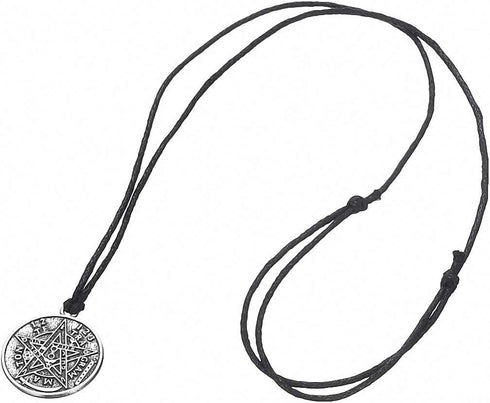 Antique Tetragrammaton Pentacle Pentagram Pendant Wiccan Talisman Pagen Amulet Necklace...