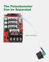 7-70V PWM DC Motor Speed Regulator 30A 12V 24V 48V 60V 70V Speed Control Regulator Electronic Controller Knob Adjusts DC Motor Speed Switch 30A Po...