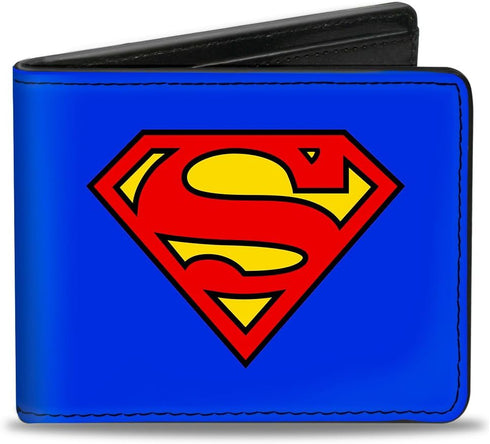 Buckle-Down Wallet Superman Shield Blue/red/Yellow...
