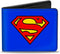 Buckle-Down Wallet Superman Shield Blue/red/Yellow...
