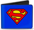 Buckle-Down Wallet Superman Shield Blue/red/Yellow...
