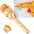 Hot Glue Gun Nozzle Copper Hot Glue Gun Tips Replacement for Hot Melting Glue Guns (50mm extended mouth)...