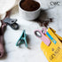 COOK WITH COLOR Multicolor Bag Clips with Magnet - Airtight Seal Grip for Bread, Snack and Food Bags (Pack of 5)...