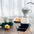 Hario V60 Ceramic Coffee Dripper Pour Over Cone Coffee Maker Size 01, White...