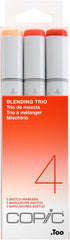 Copic Marker Sketch Blending Trio Markers, SBT 4, 3-Pack...