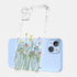 Phone Case for Galaxy Note 20 5G Case, Samsung Note 20 SM-N981U Case, Clear Case Flower Garden Patterns Protective Phone Cover for Samsung Galaxy ...