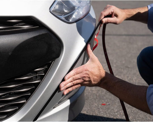 Cowles Custom - Black Finish, 1/2 in by 18 ft, Premium Universal Body Molding for All Vehicles - Easy Install, UV Protected, Long Lasting Flexible...