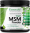 EMERALD LABS MSM Powder - Plant-Sourced Methylsulfonylmethane Supplement for Liver Detox, Joint Health, Skin Health & More - Vegan, Gluten-Free - ...