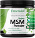 EMERALD LABS MSM Powder - Plant-Sourced Methylsulfonylmethane Supplement for Liver Detox, Joint Health, Skin Health & More - Vegan, Gluten-Free - ...